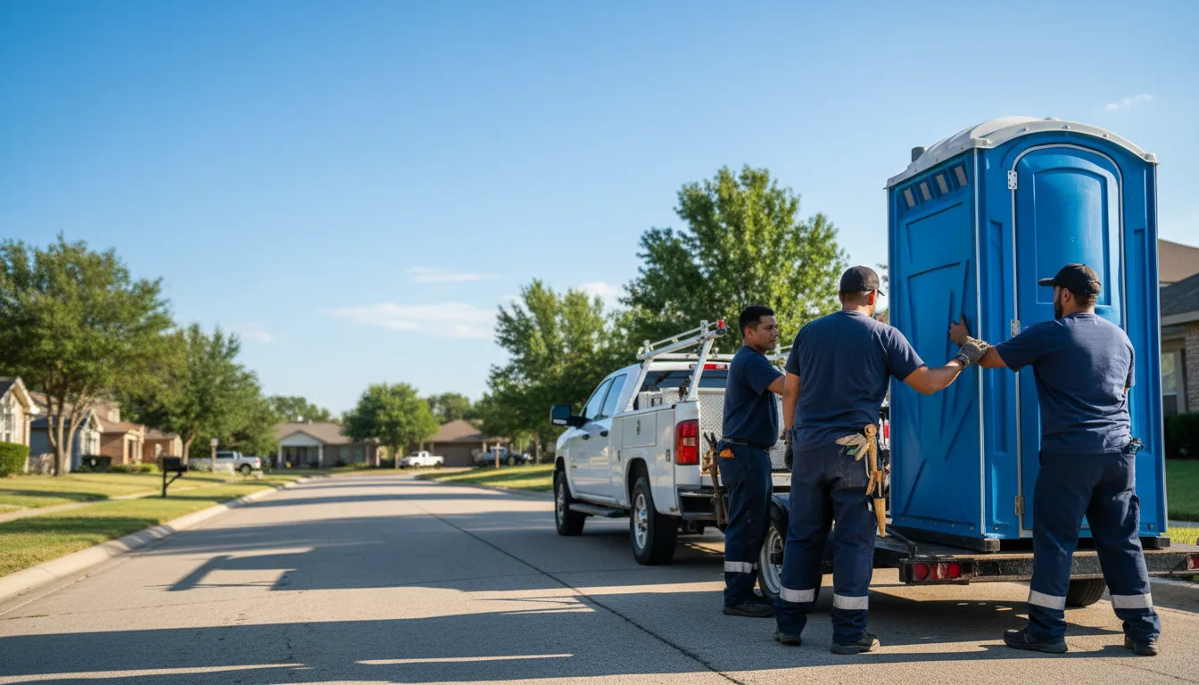 Portable Toilet Rental in Farmer City, IL near me
